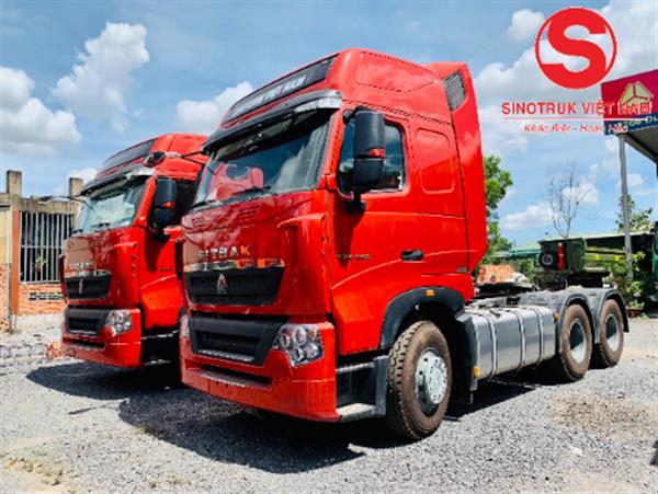 Xe Đầu Kéo Howo Sitrak T7H 440HP Cầu Dầu